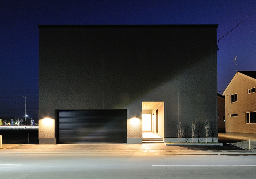 １．スッキリとした外観